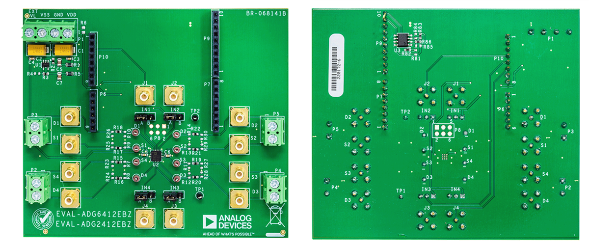 Analog Devices Inc. EVAL-ADG2412EBZ Evaluation Board