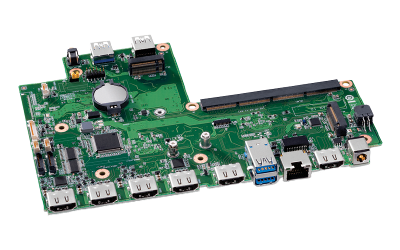 Intel&reg; NUC Rugged Board – Multi-HDMI product