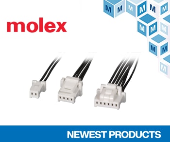 Mouser and Molex Introduce Custom Cable Creator for Developing Tailored Cable Solutions
